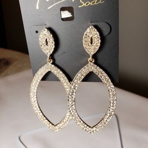 Thalia Sodi Gold Drop Earings
